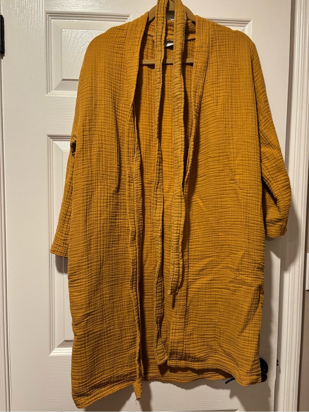 Mustard Parachute Robe